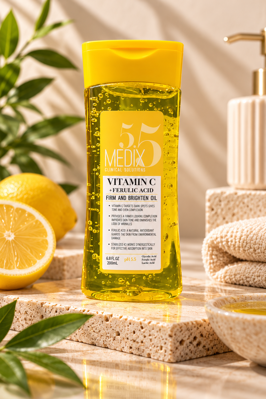 HUILE JAUNE ÉCLAT — MEDIX 5.5
